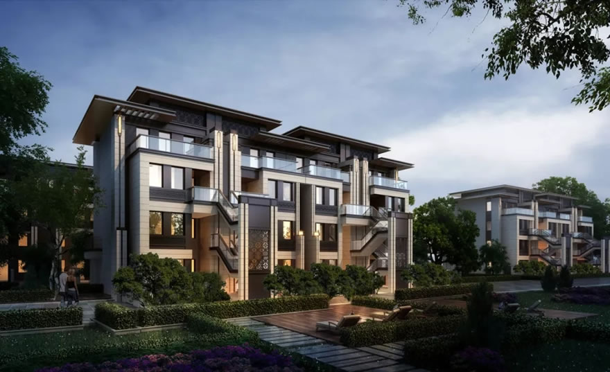 河南建业登封嵩岳府 | 新中式风格的人居美学-26