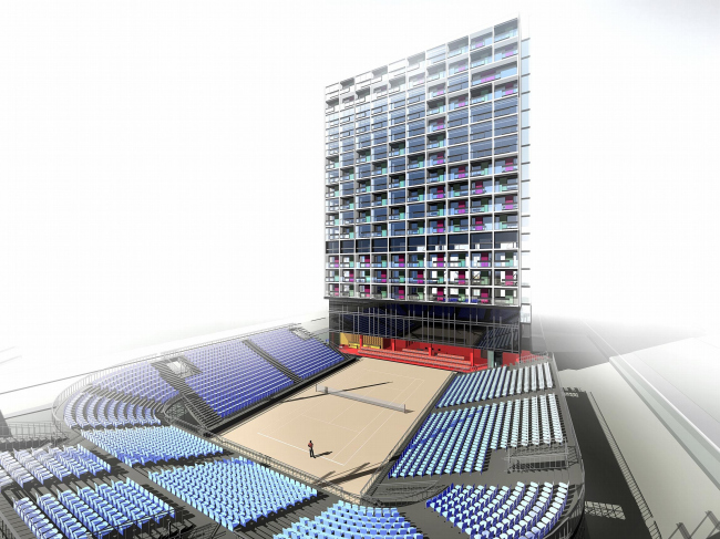 Дом  трибуна（可意译为“看台住宅”）丨俄罗斯莫斯科丨ТПО «Резерв»-16