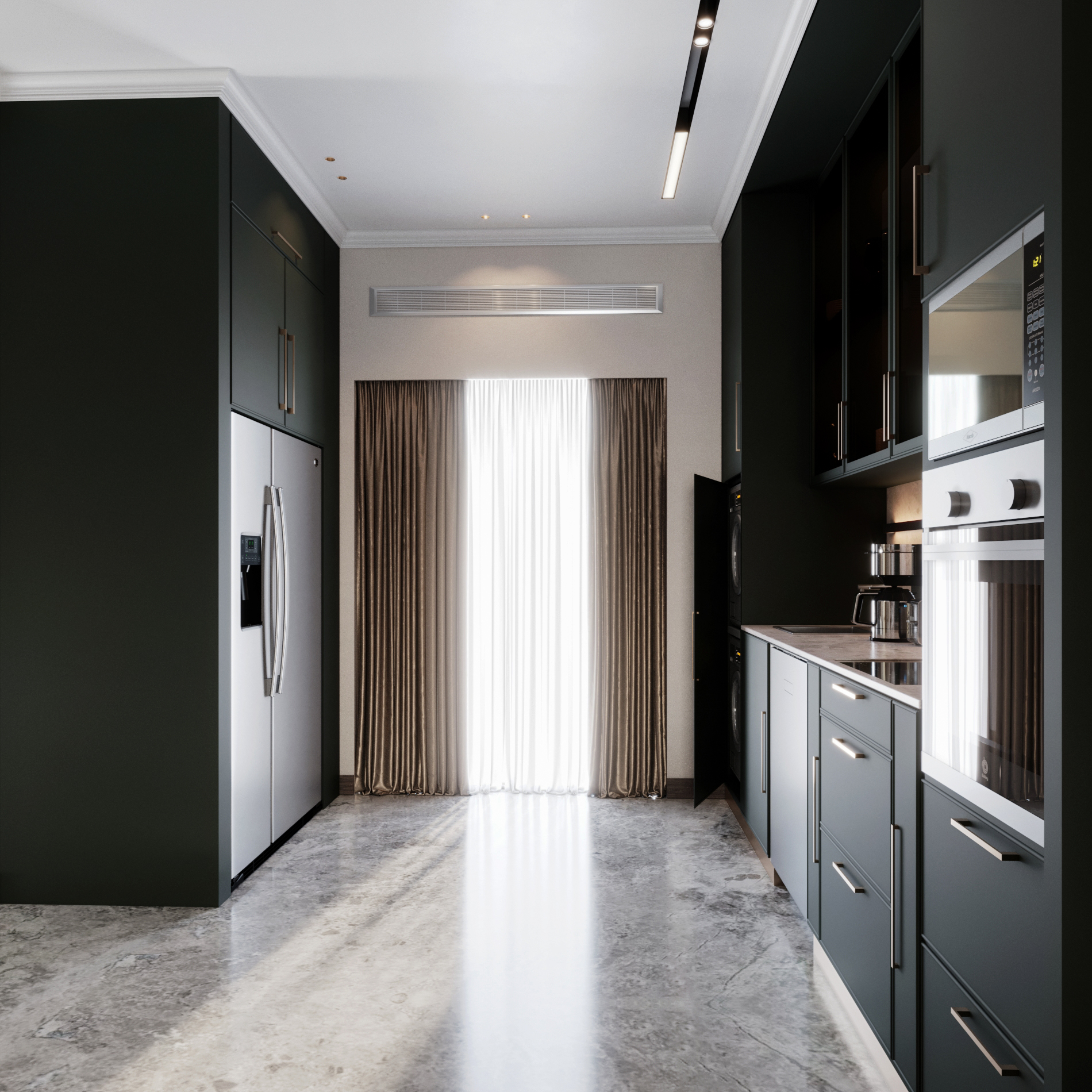 家庭客厅丨Yara Ayman-9