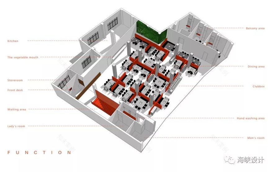 重慶火鍋店設計 | 紅與黑的 harmony-2