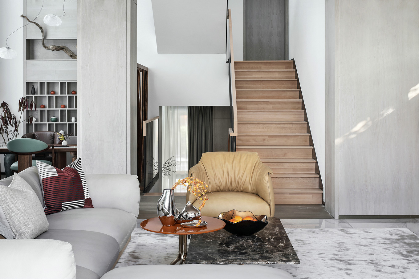 余颢凌: 成都 450m2 现代别墅，大隐于市的理想国-7