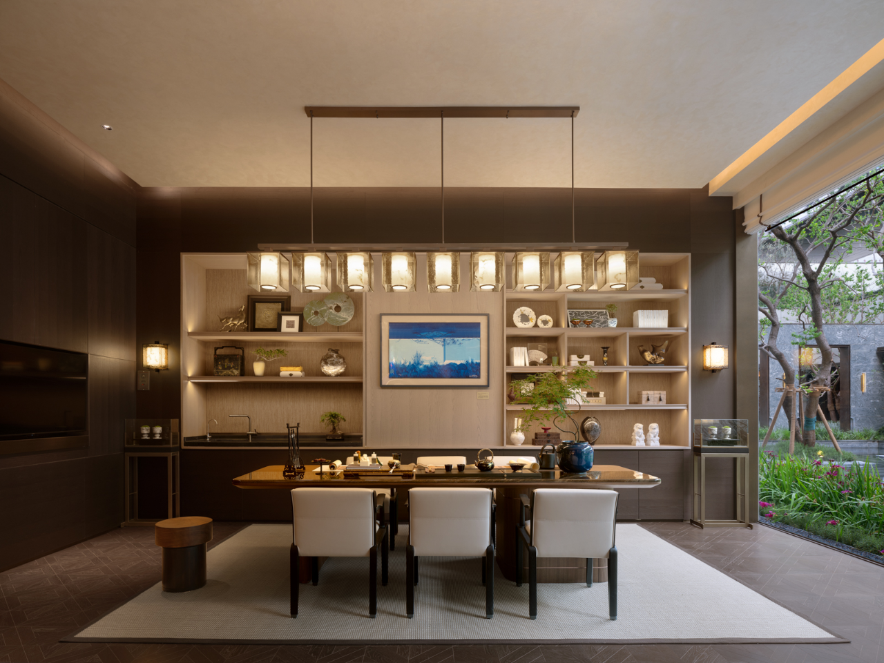 曲江金茂府丨中国西安丨软装SRD丨赛瑞迪普,室内水平线,艺术品他物-61