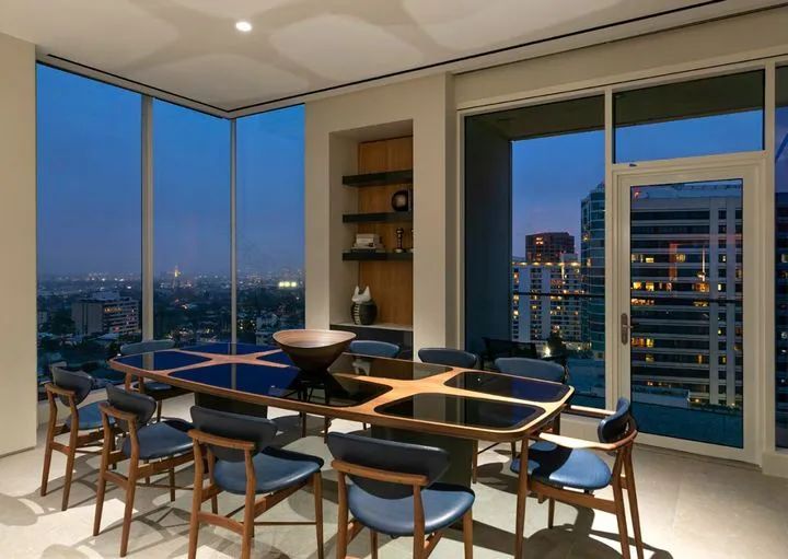 The Weeknd 的 763㎡现代奢华大平层丨美国洛杉矶丨Plum Interiors 负责人 Lisa Garriss-54