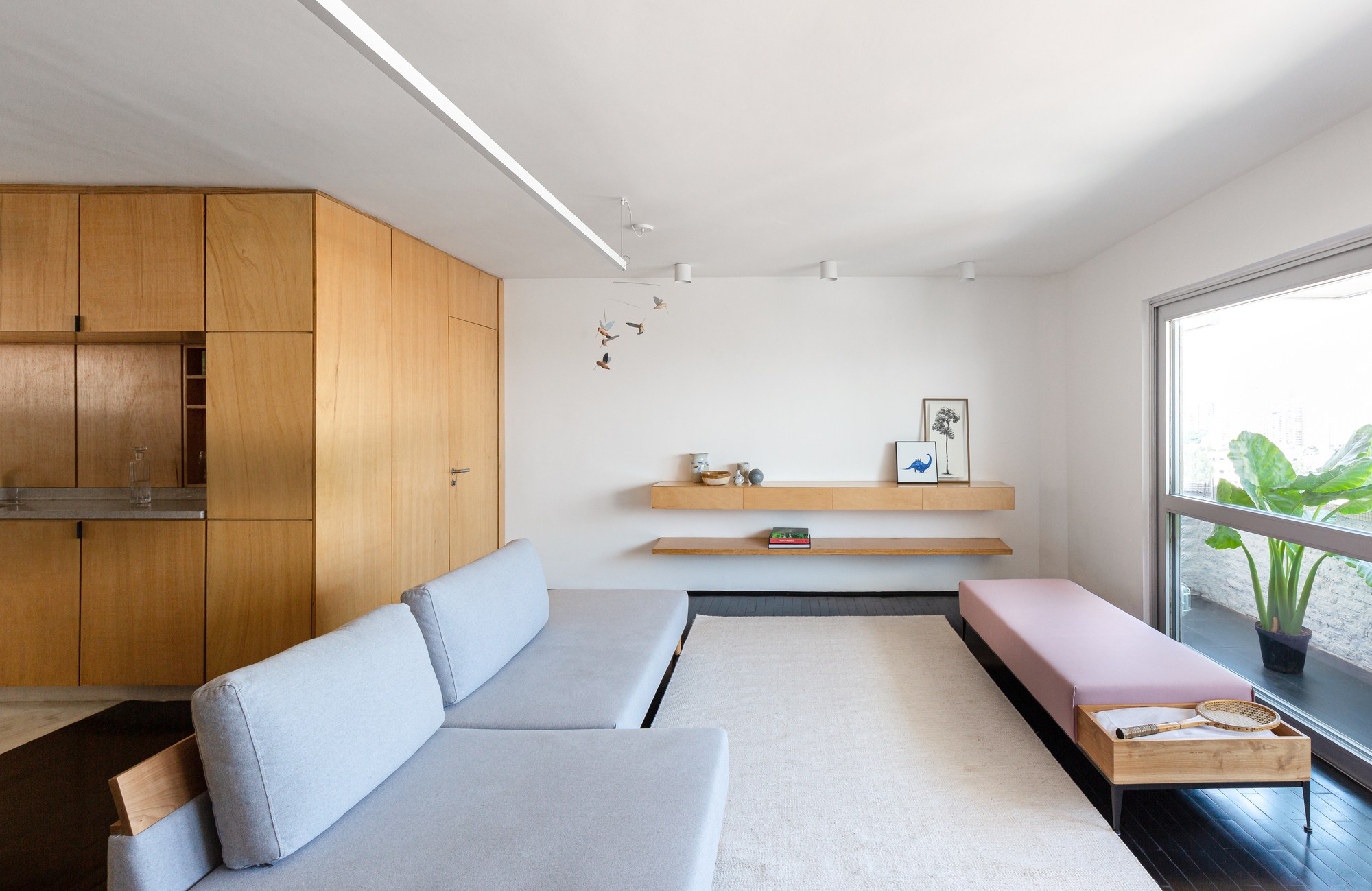 巴西 Mooca 社区 60 年代公寓的翻新之旅-9