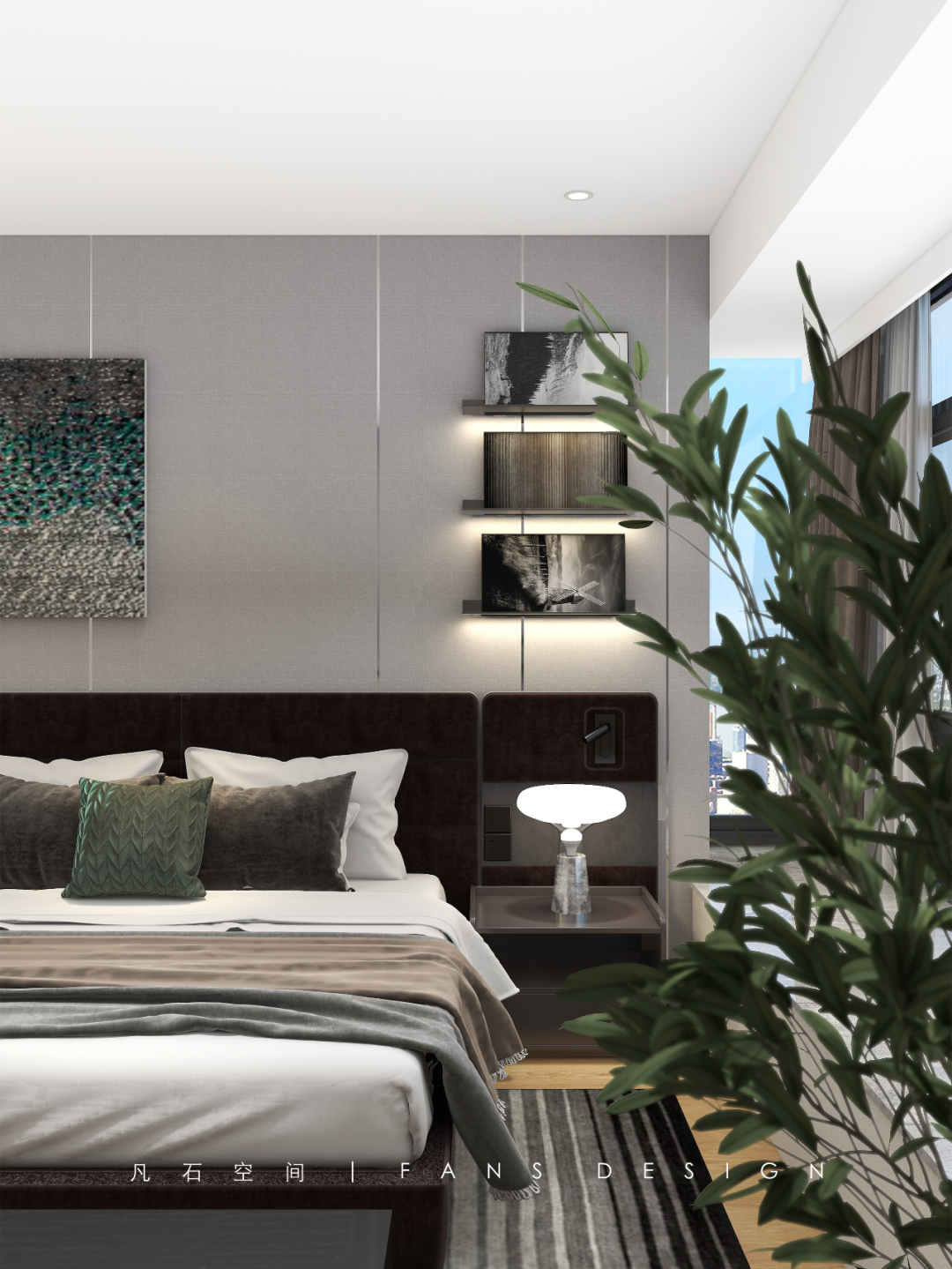 淑女与猎豹 · 成都现代家居设计丨中国成都丨成都凡石空间设计-43