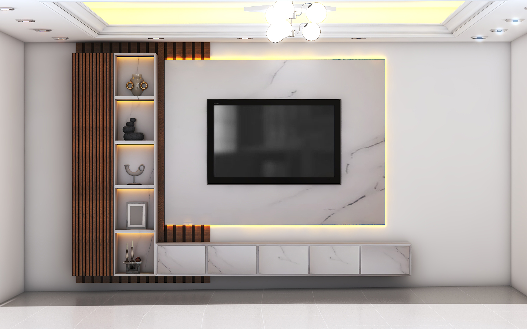 WARDROBE & LED WALL-39