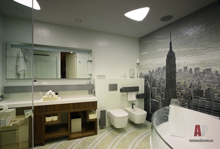 “Кутузовская Ривьера”25层三居室公寓室内设计丨Качалов Иван,Метёлкин Игорь-32