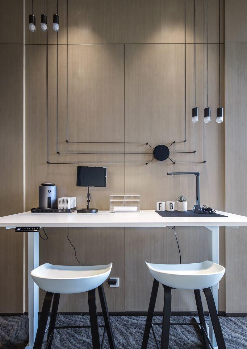 万科虹桥云办公概念展示间-32