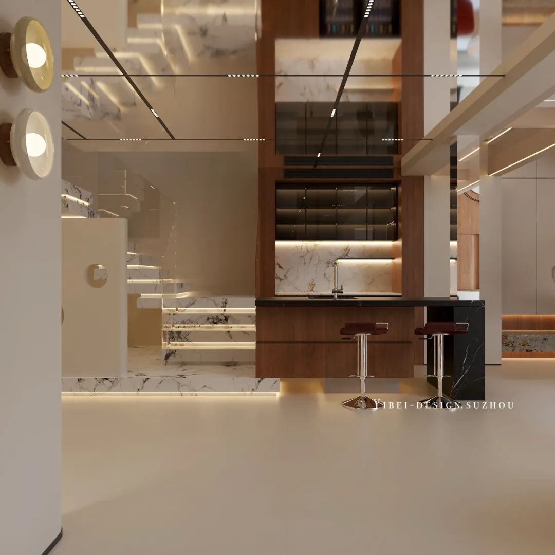 奶油风乐园变奏曲 家装设计丨YIBEI DESIGN SUZHOU-9