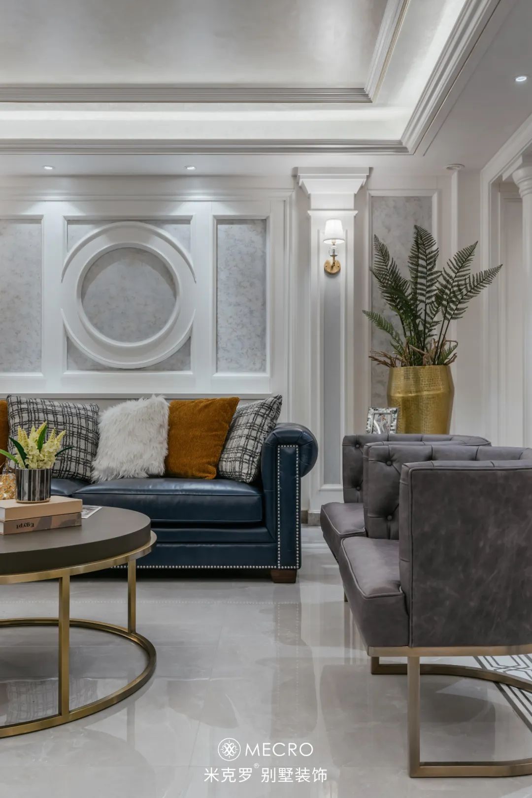 融创·桃花源 650㎡简欧别墅设计丨米克罗别墅装饰-6