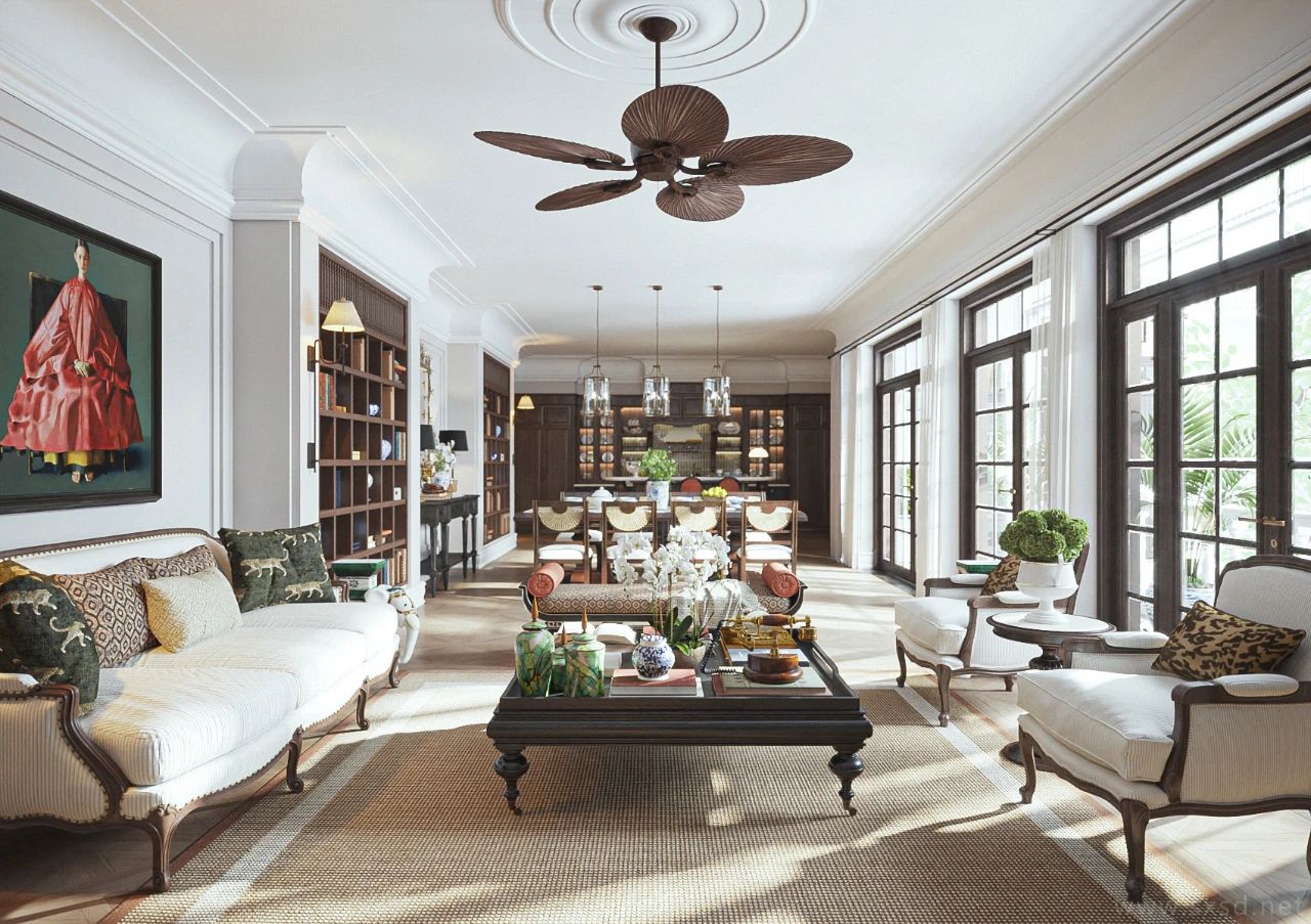 南洋复古风设计-115