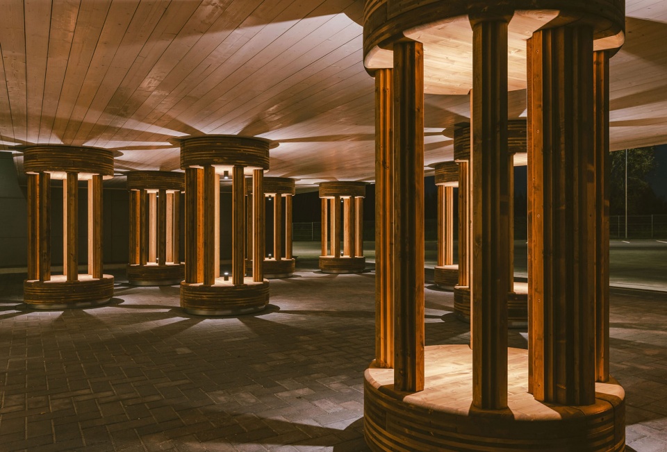 爱沙尼亚 Arcwood 工厂,木构建筑的温馨之作-17