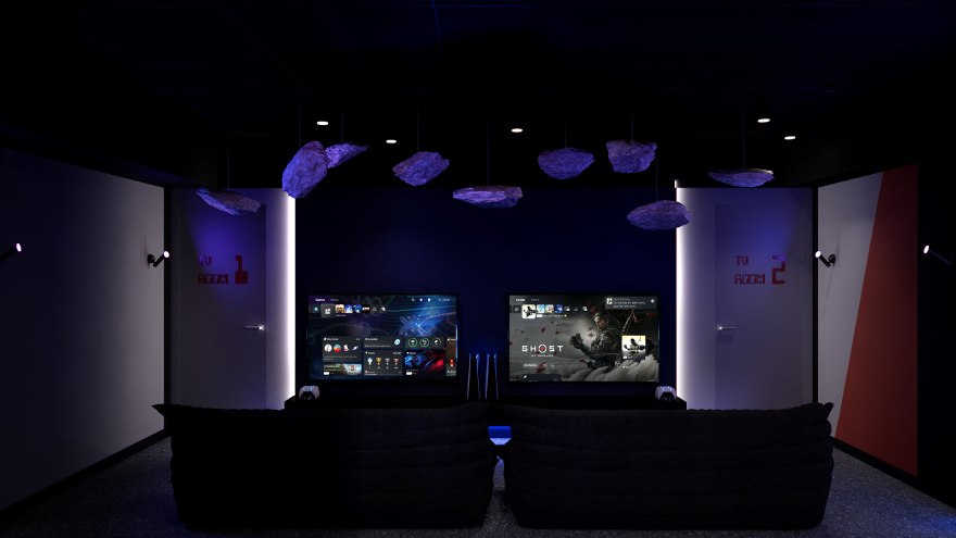 嘉拉伊太空休闲吧
注:Gala·y可能是个特定名称,嘉拉伊是根据读音音译,若有更合适的特定译法需根据具体上下文确定 丨俄罗斯彼尔姆丨Patriarch studio-16