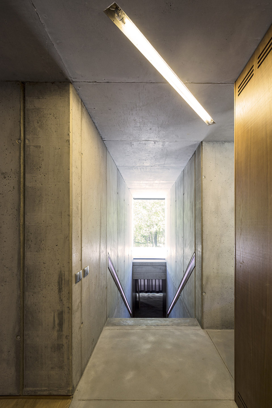 隐于自然的混凝土住宅,葡萄牙/ waataa-21