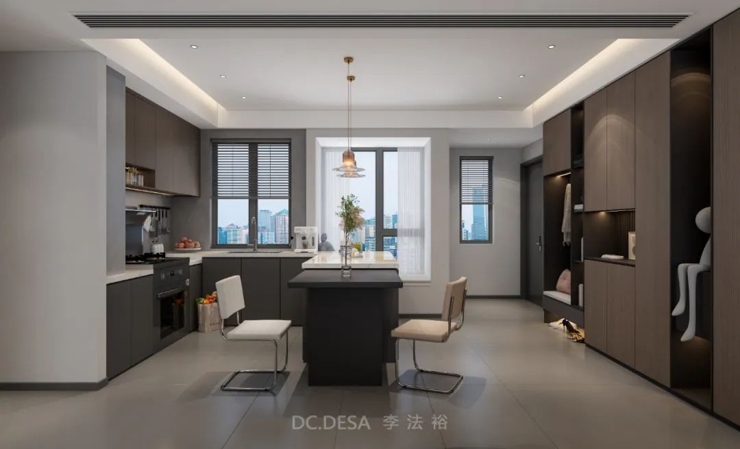 望江樾，127m²意式极简设计丨大成致美装饰旗舰店-12