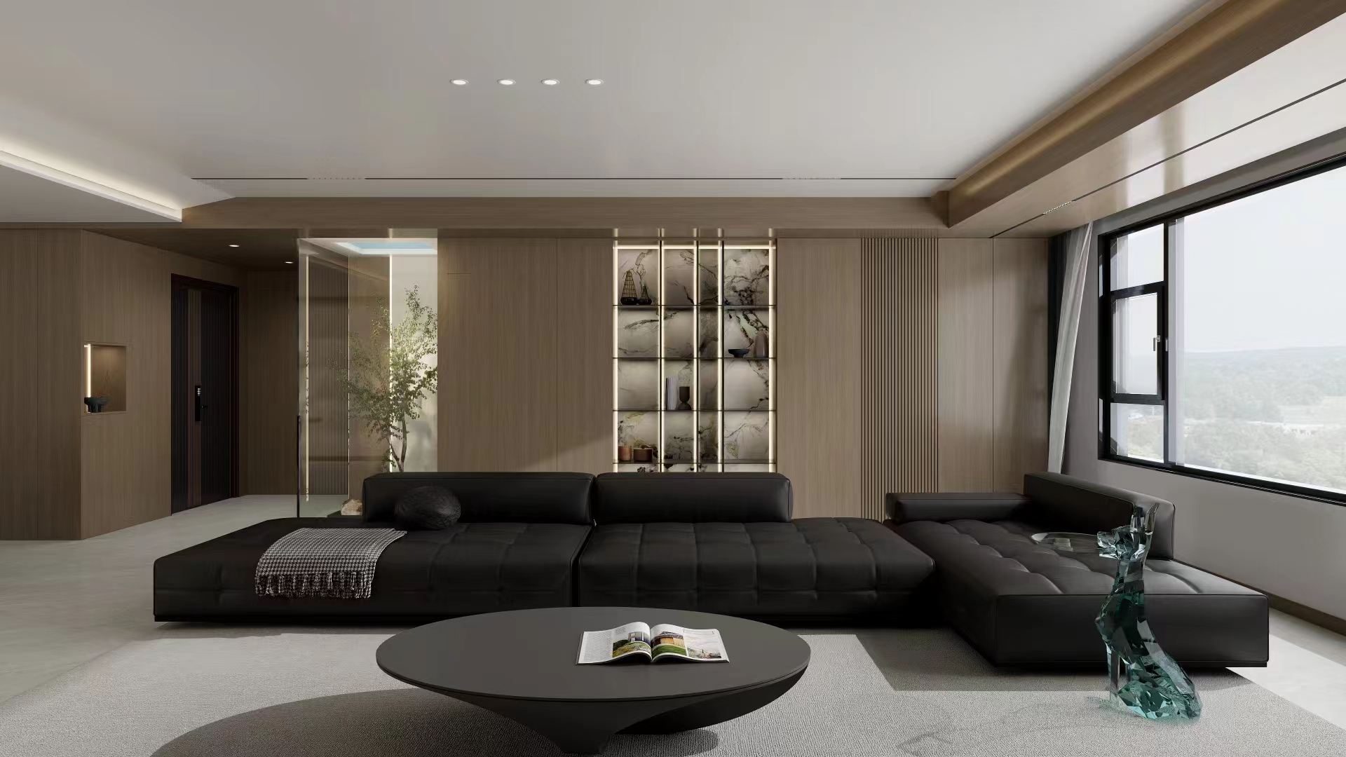 内蒙古赤峰 160 平现代风住宅设计-9