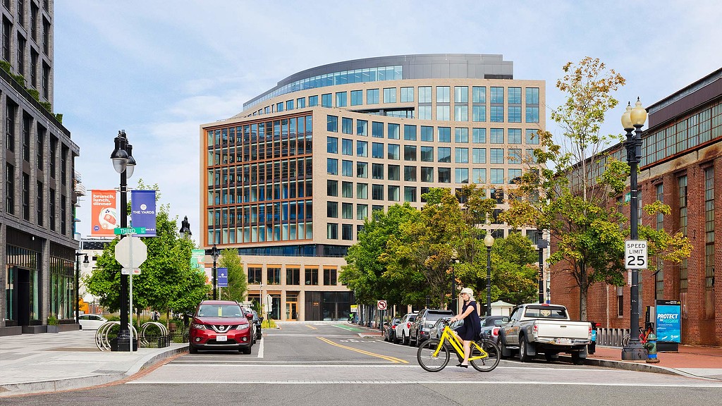 河滨新地标 | Gensler 设计的华盛顿 Parcel G 大楼-1