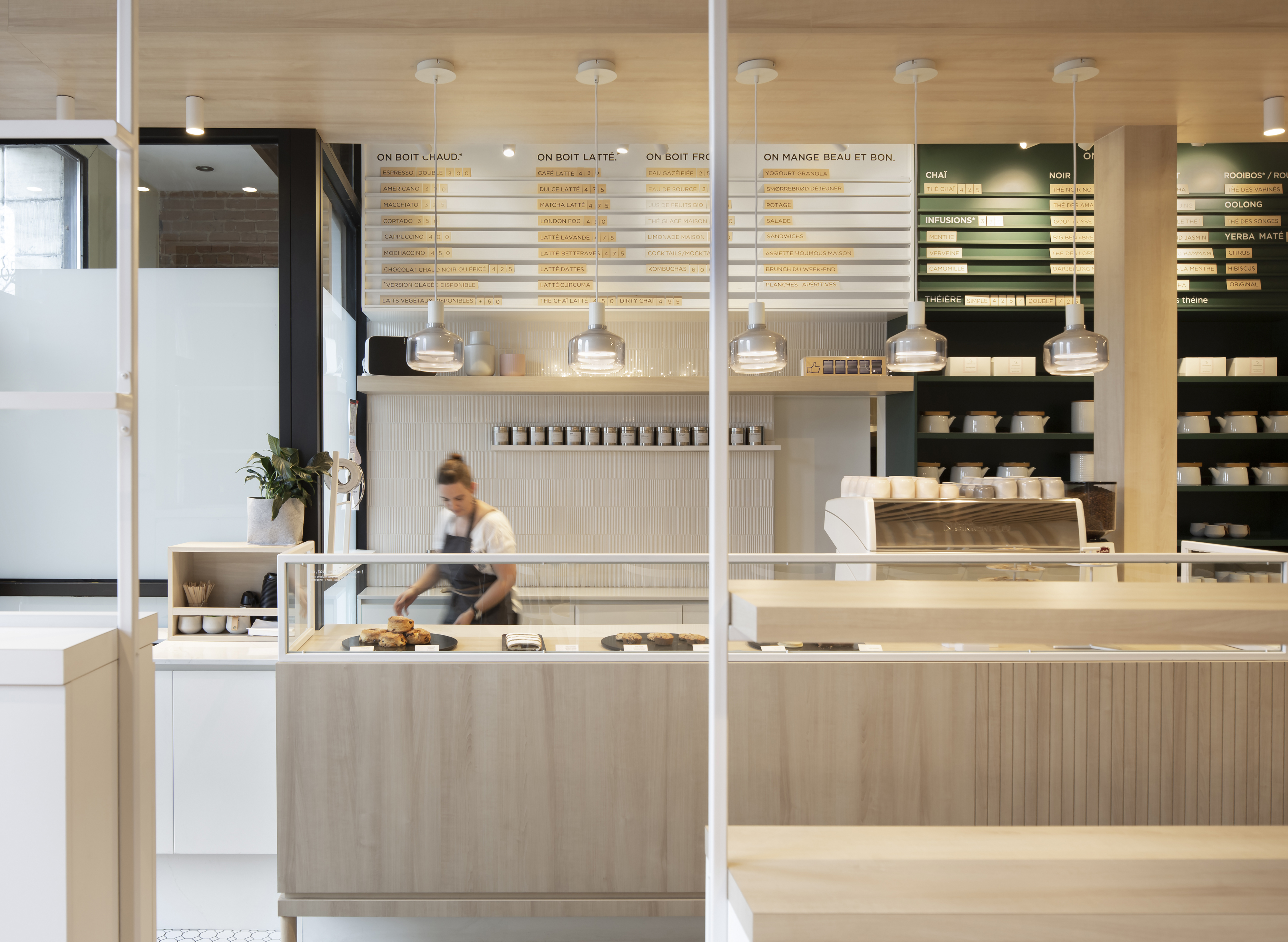 蒙特利尔 La Dépendance 咖啡厅及精品店设计丨加拿大蒙特利尔丨Espace 313-0