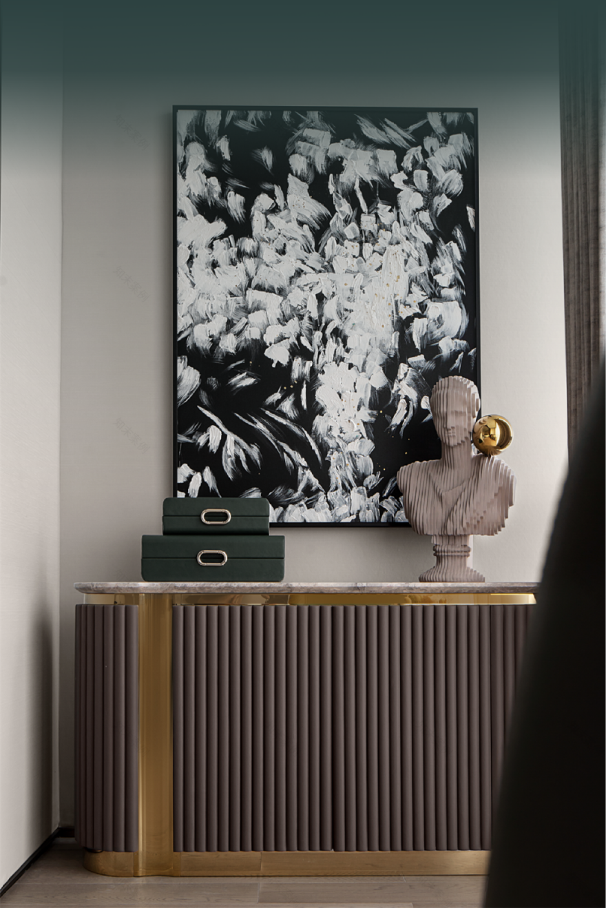 苏州太仓湖语颂 180 中叠样板间丨中国苏州丨元禾大千(软装),矩阵上海设计中心(硬装)-35