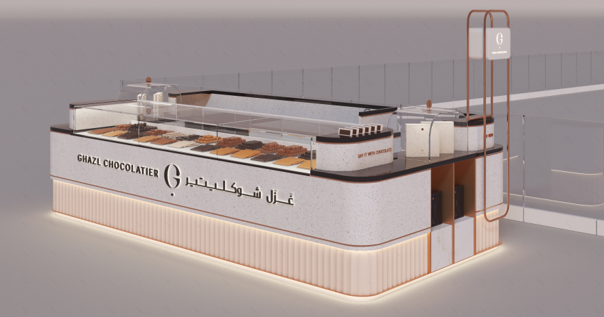 Ghazl Chocolatier 新店室内设计丨巴林-12