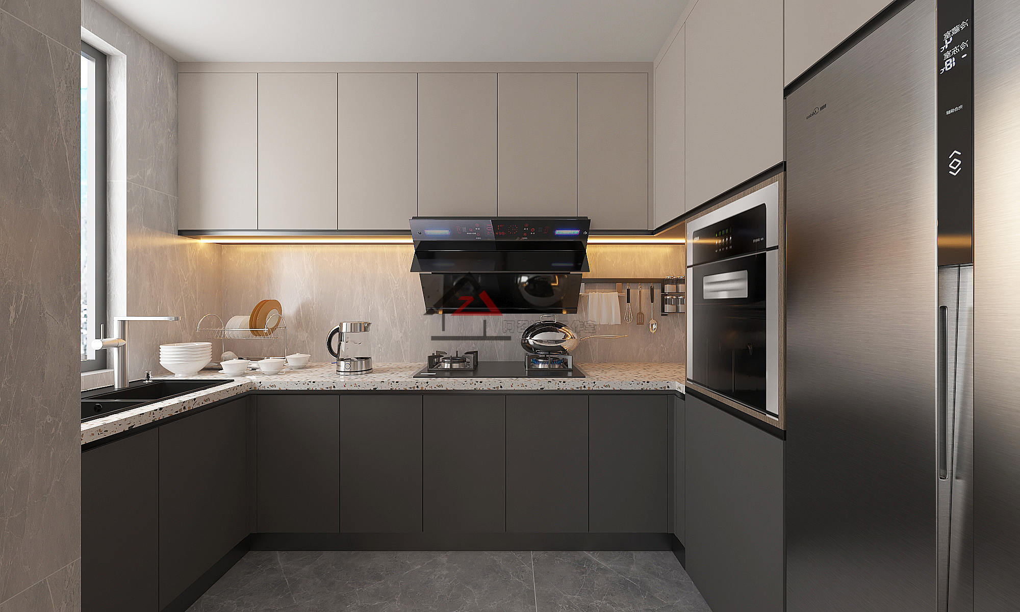 148现代简约跃层-10