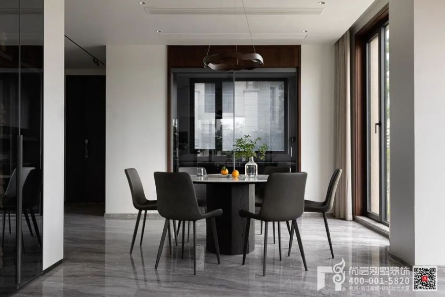 12月新作丨浦江华欣府邸,700㎡现代简约别墅设计,光影映画,构绘心境的微澜!-50