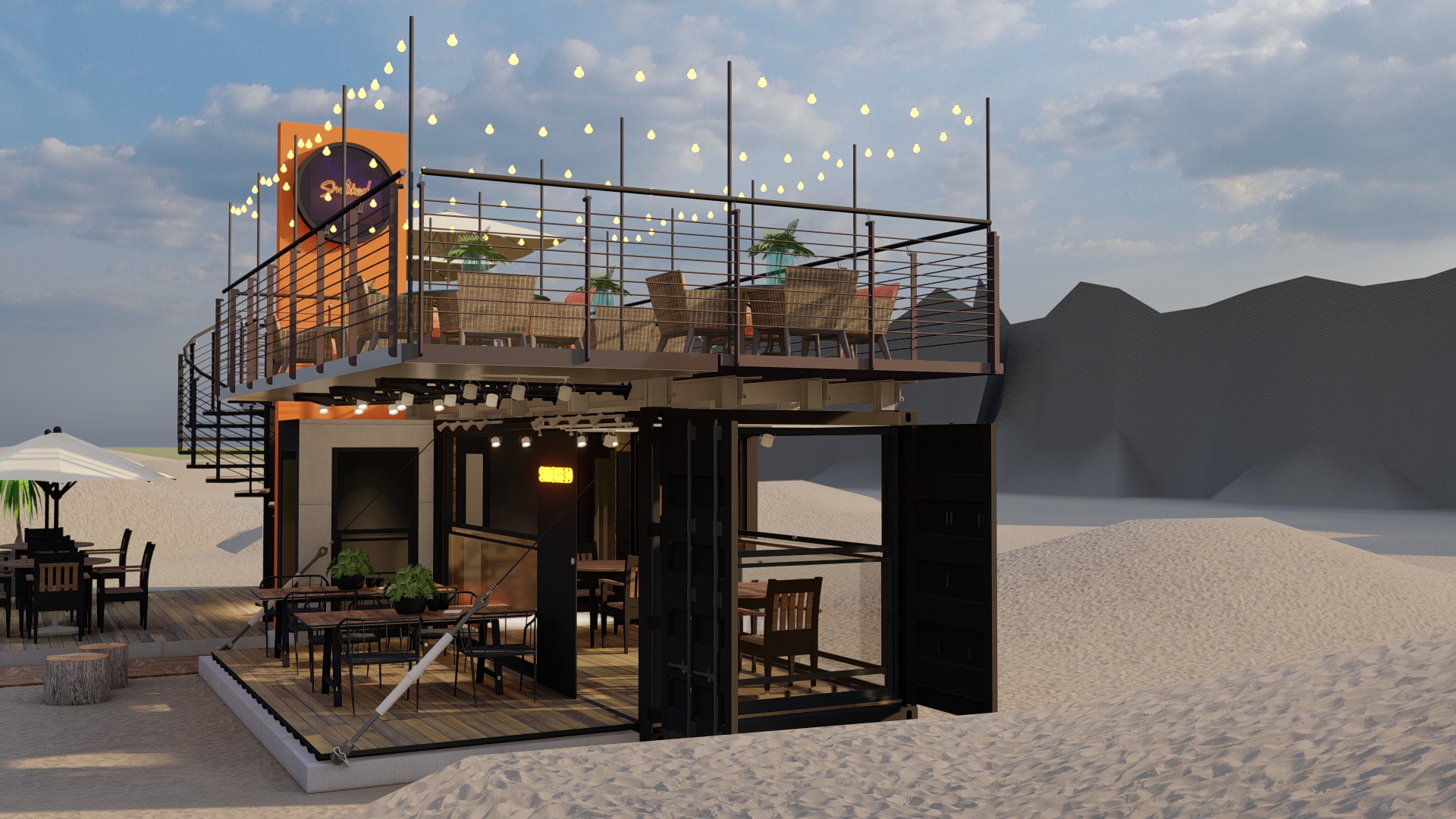 Restaurent In Desert-14