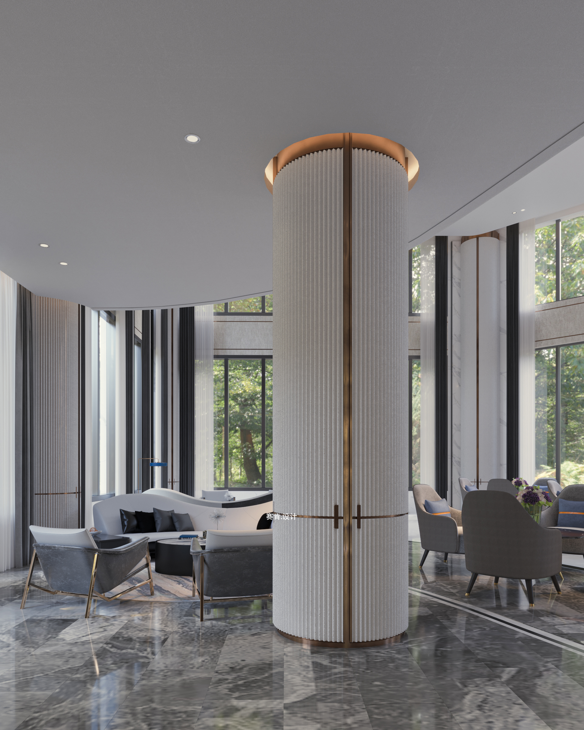 售楼部设计表现-7