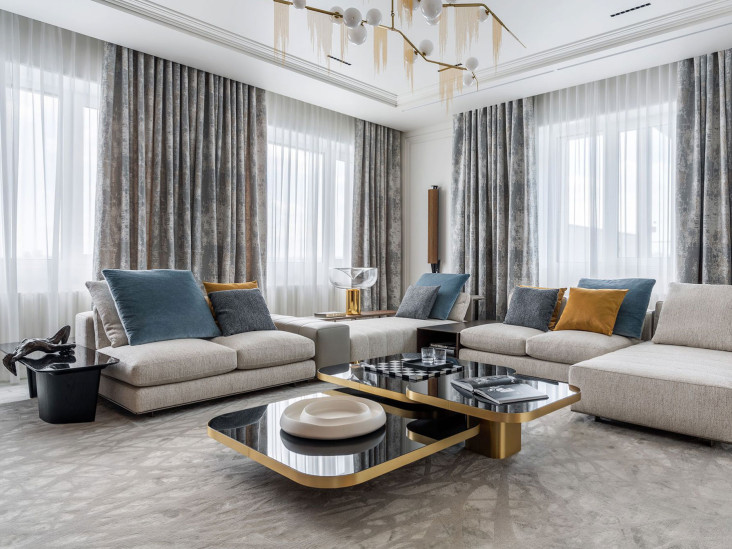 Пентхаус площадью 270 кв. метров в Москве: проект Ulyanova Architects-42