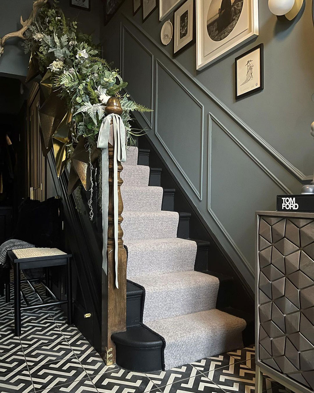 英伦风尚 | 伦敦优雅大胆的爱德华式联排别墅-18