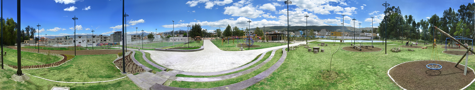 厄瓜多尔 6 月 6 日公园 | 社区参与的环境改造项目-54