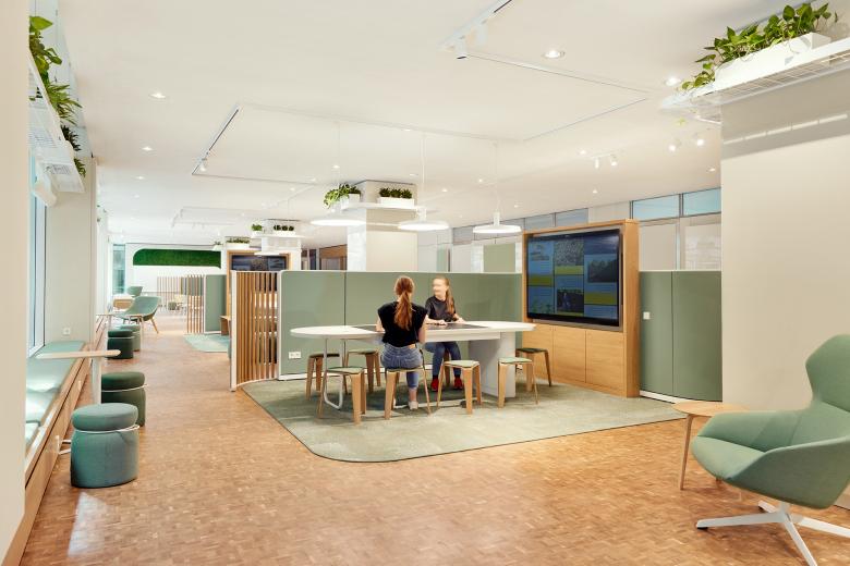 KfW Bankengruppe 员工区设计丨德国法兰克福丨VRAI interior architecture-16