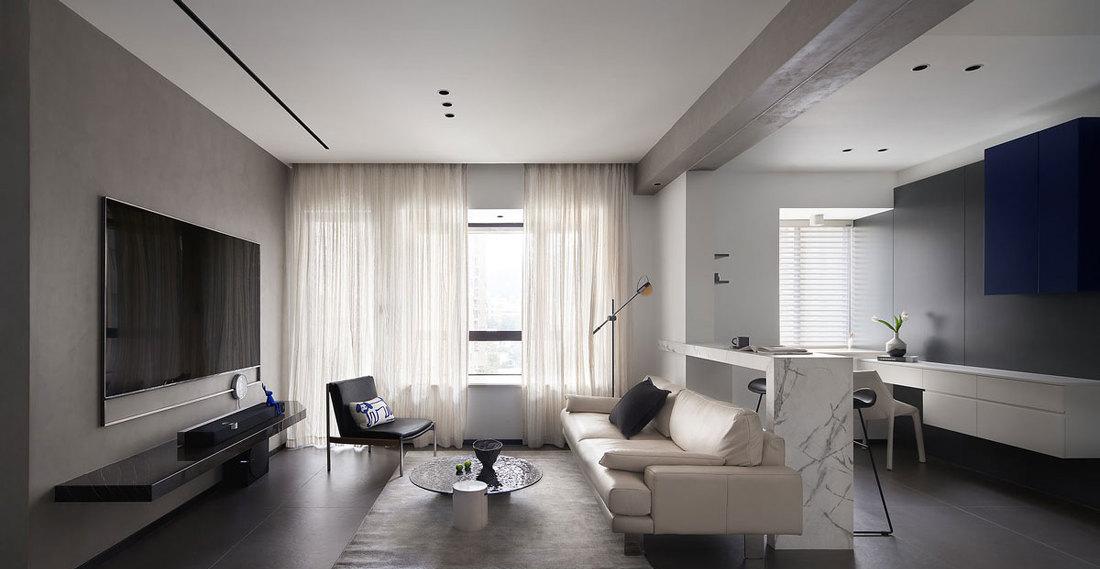 极简之美 · 105 平跃层多功能空间设计-16