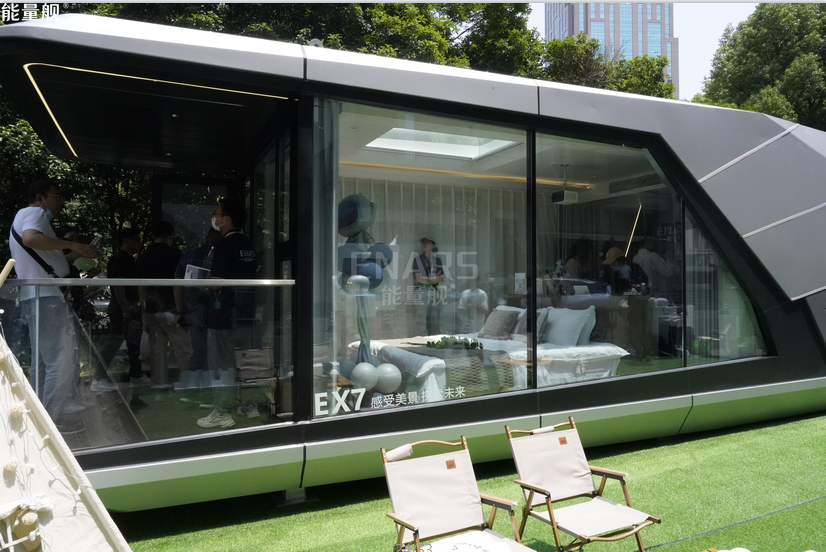 未来的度假体验：太空舱能量舰EX7营地的发展-23