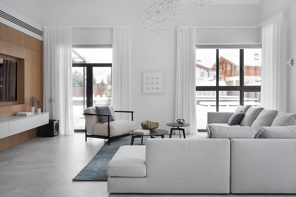 带附属建筑和螺旋楼梯的艺术住宅丨俄罗斯丨“АБ 80,88”工作室 安娜·谢尔盖延科-3