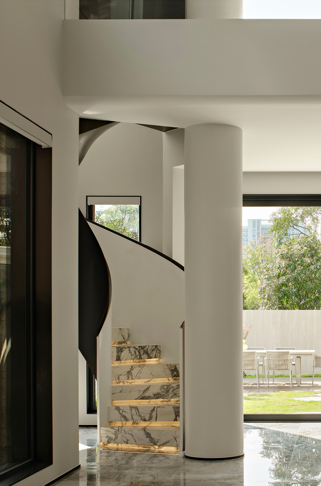 简约自然风充满幸福感的家丨中国苏州丨上邸设计-23