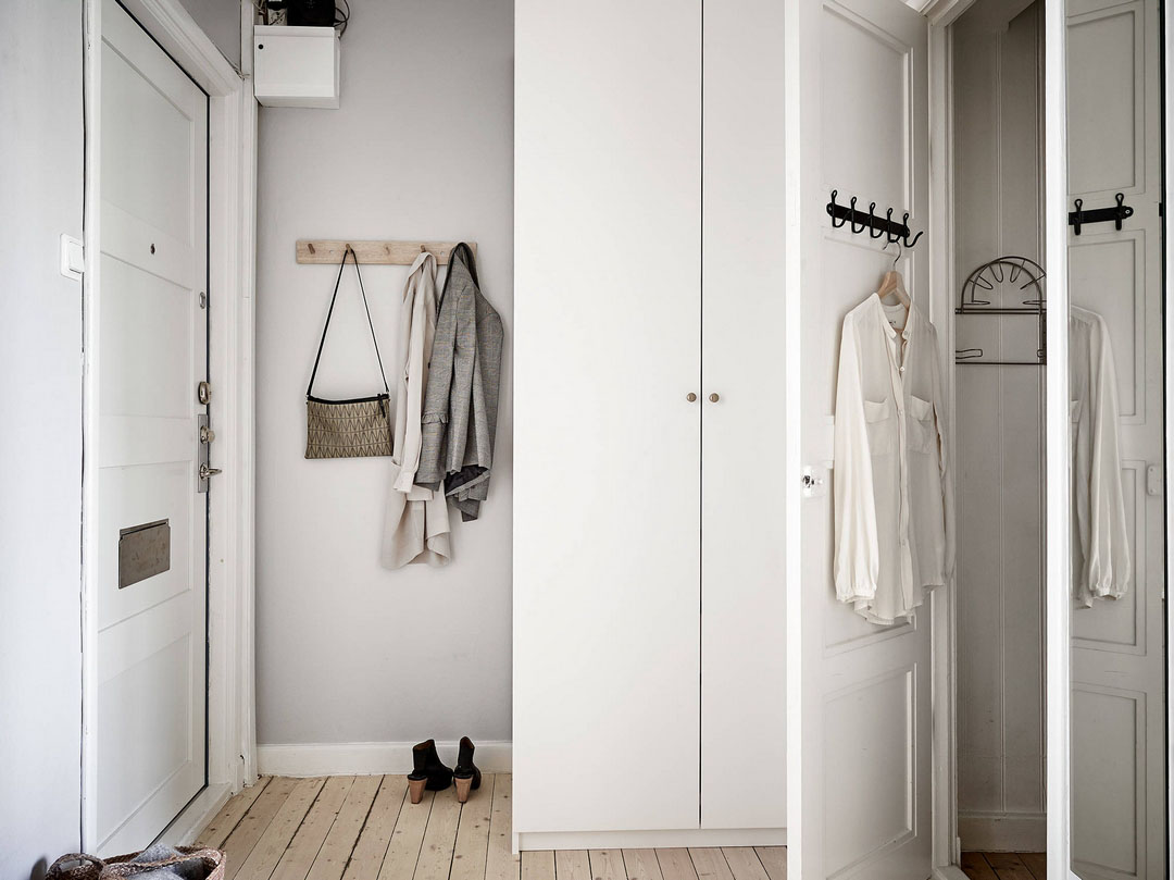 斯堪的纳维亚风格一居室小厨房公寓设计-20