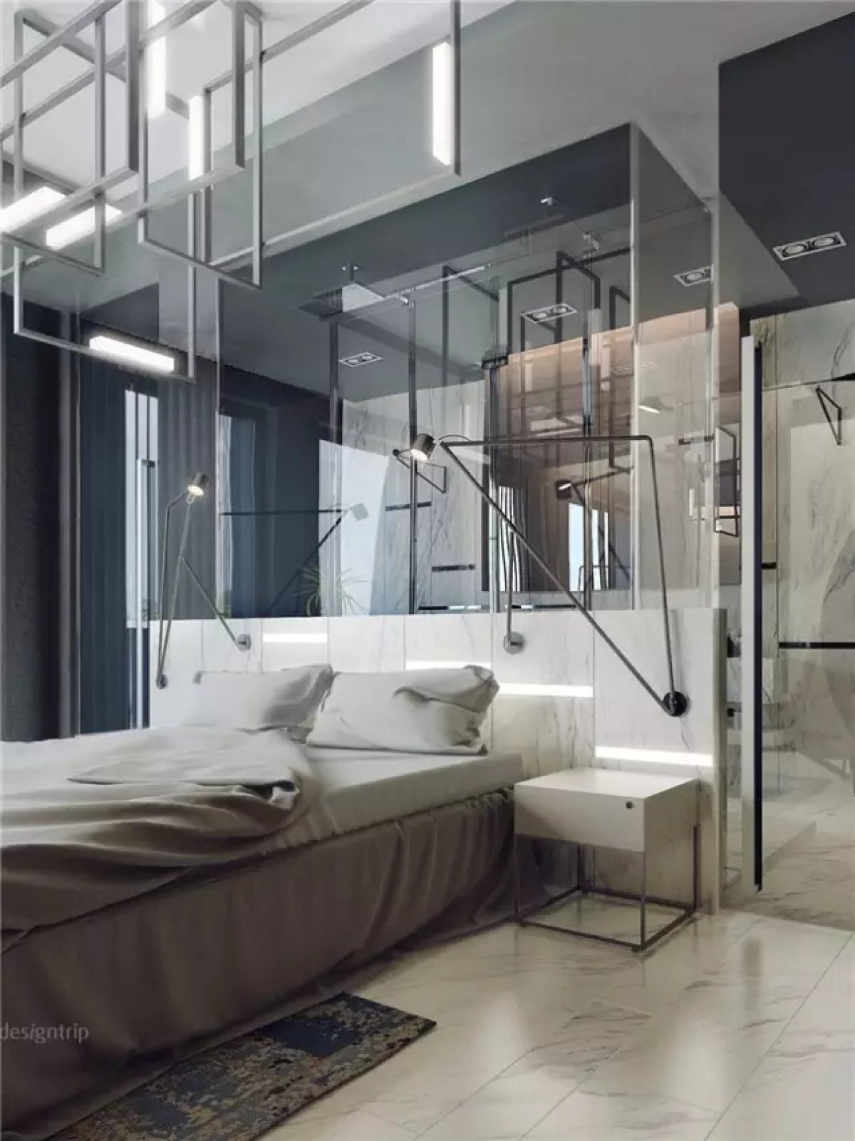 乌克兰高现代化简约灰色独立住宅-13