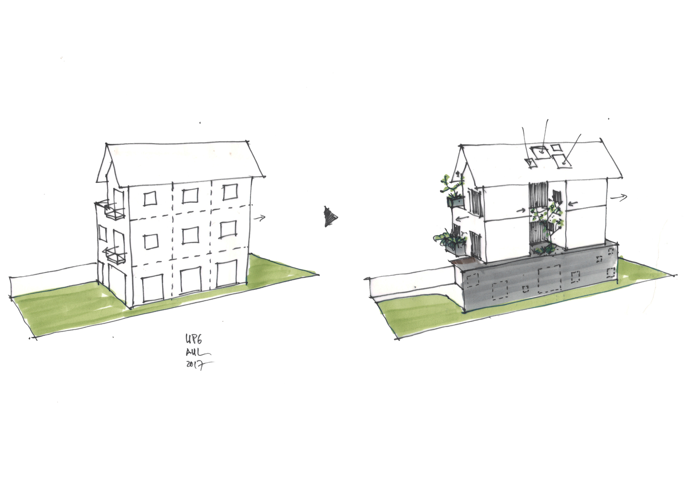 越南 HP6 住宅 | 创造多方向空间，提供隐私与通风-72