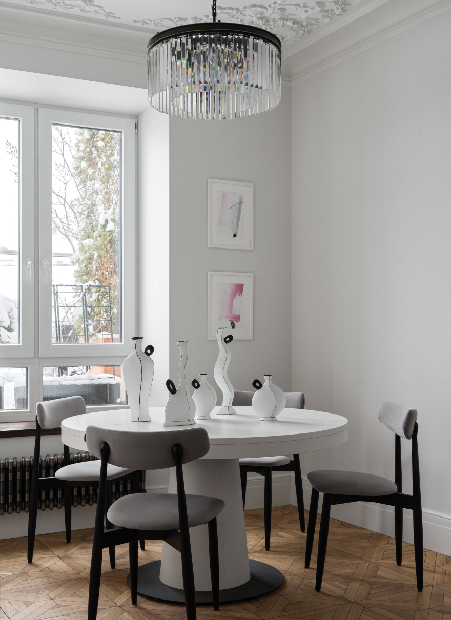 公寓丨俄罗斯圣彼得堡丨Polina Afonskaya-15