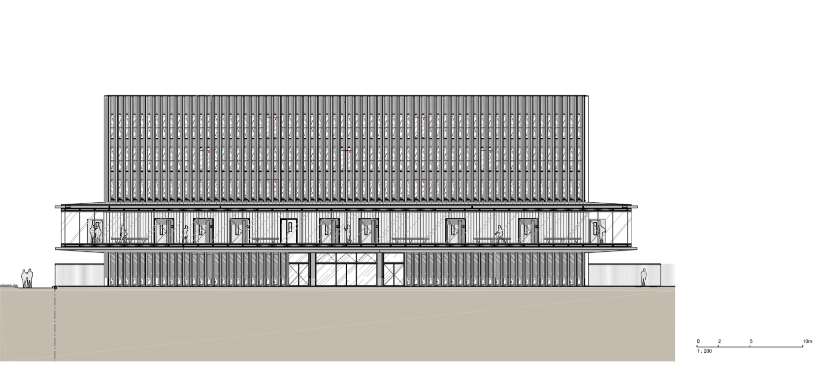 法国 Caen 法律法院建筑设计欣赏-19