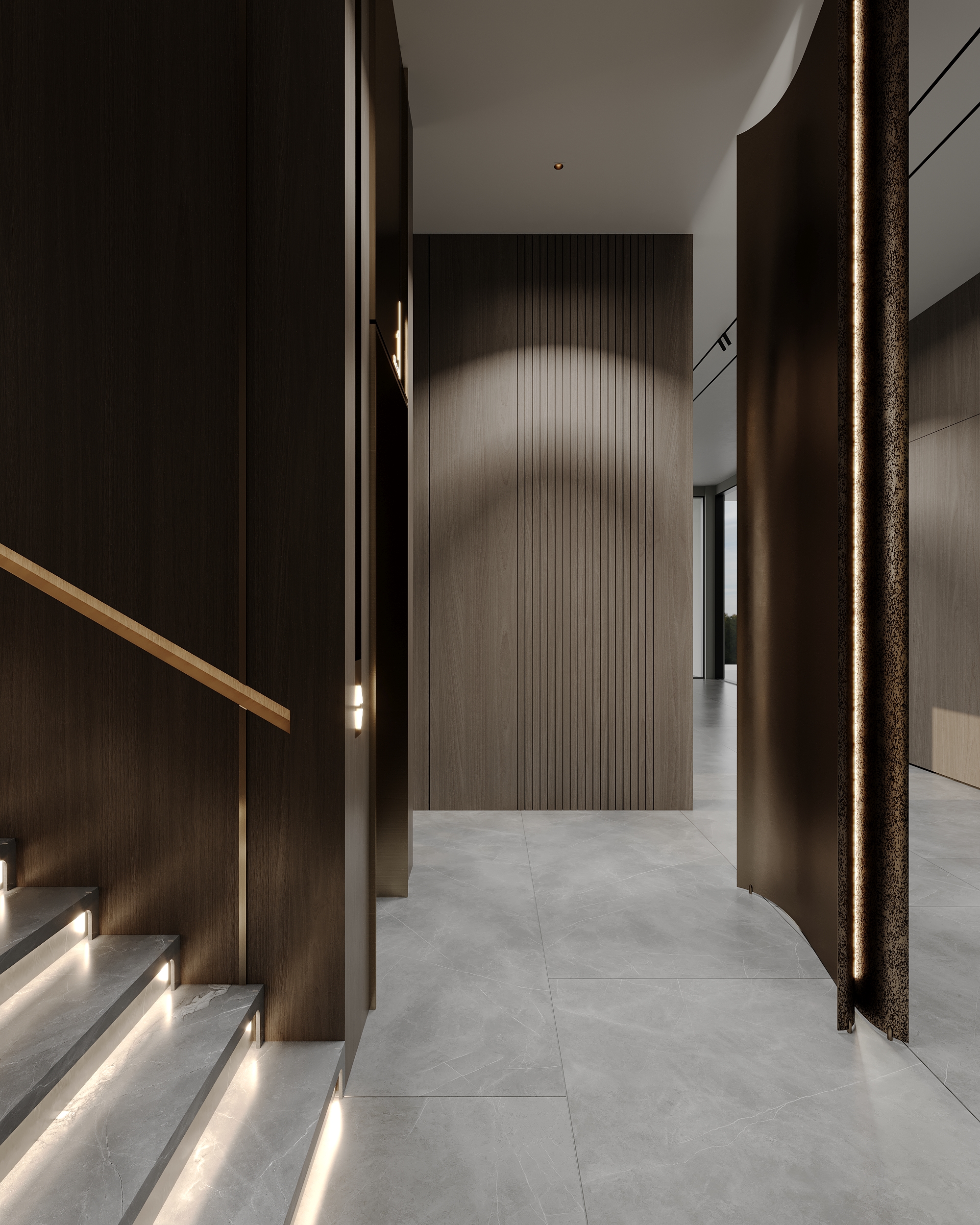 Staircase design. Dubai-2