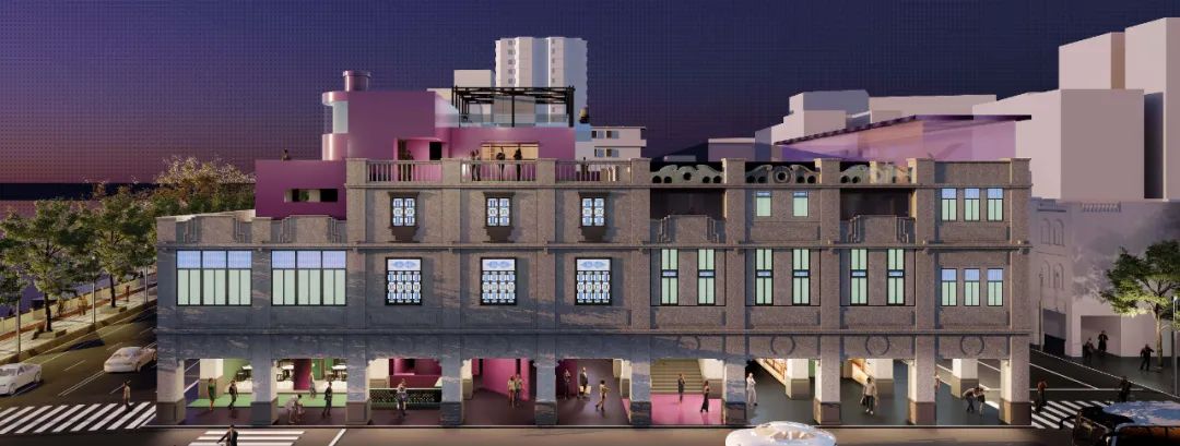 好一个紫气东来！不愧是2025级广美优秀毕设！“三段式技术路线+六类精细化空间改造方式”重启滨江夜代码！提升城市滨水空间夜态活力-194