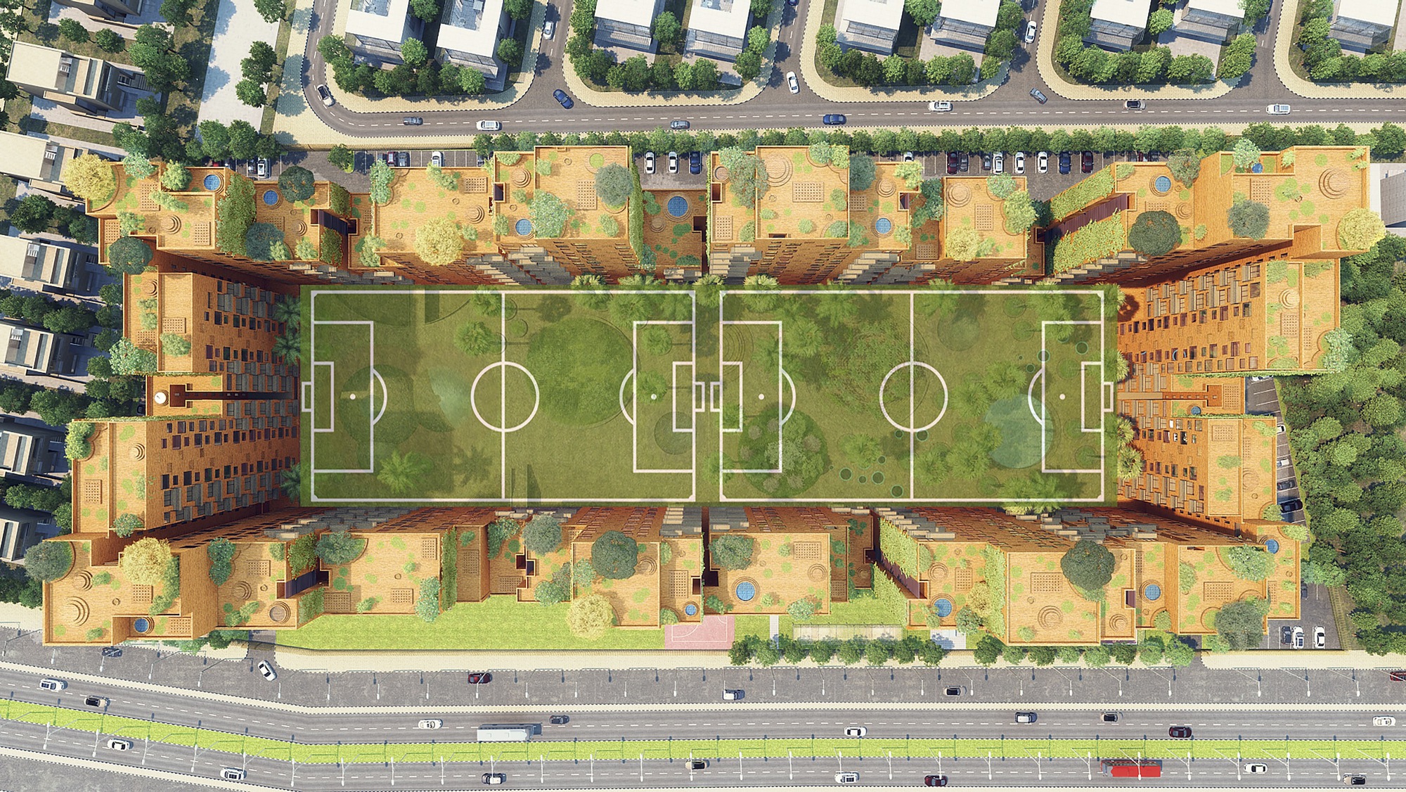 奥兰治城堡集团住宅区丨印度丨MVRDV,Studio Archohm-83