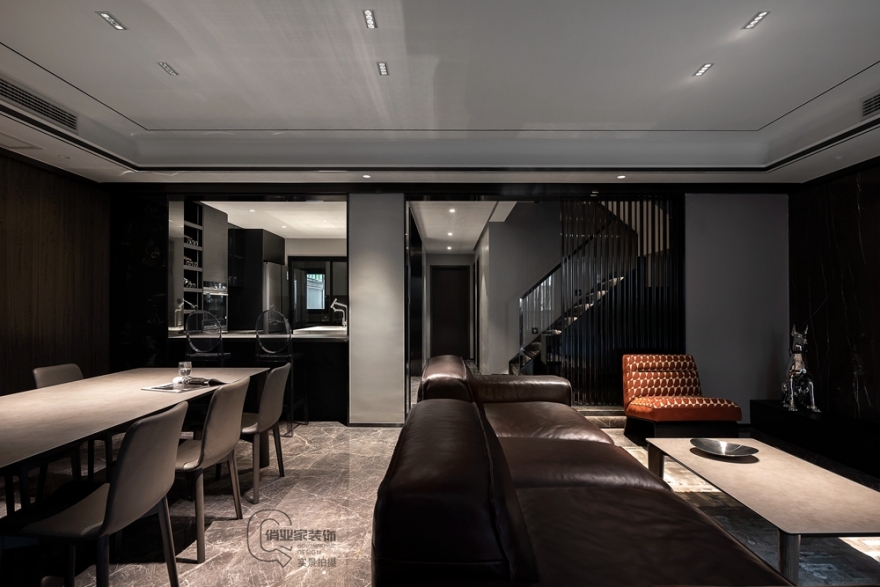 观塘香颂底跃户型装修案例丨中国重庆丨重庆俏业家装饰-0