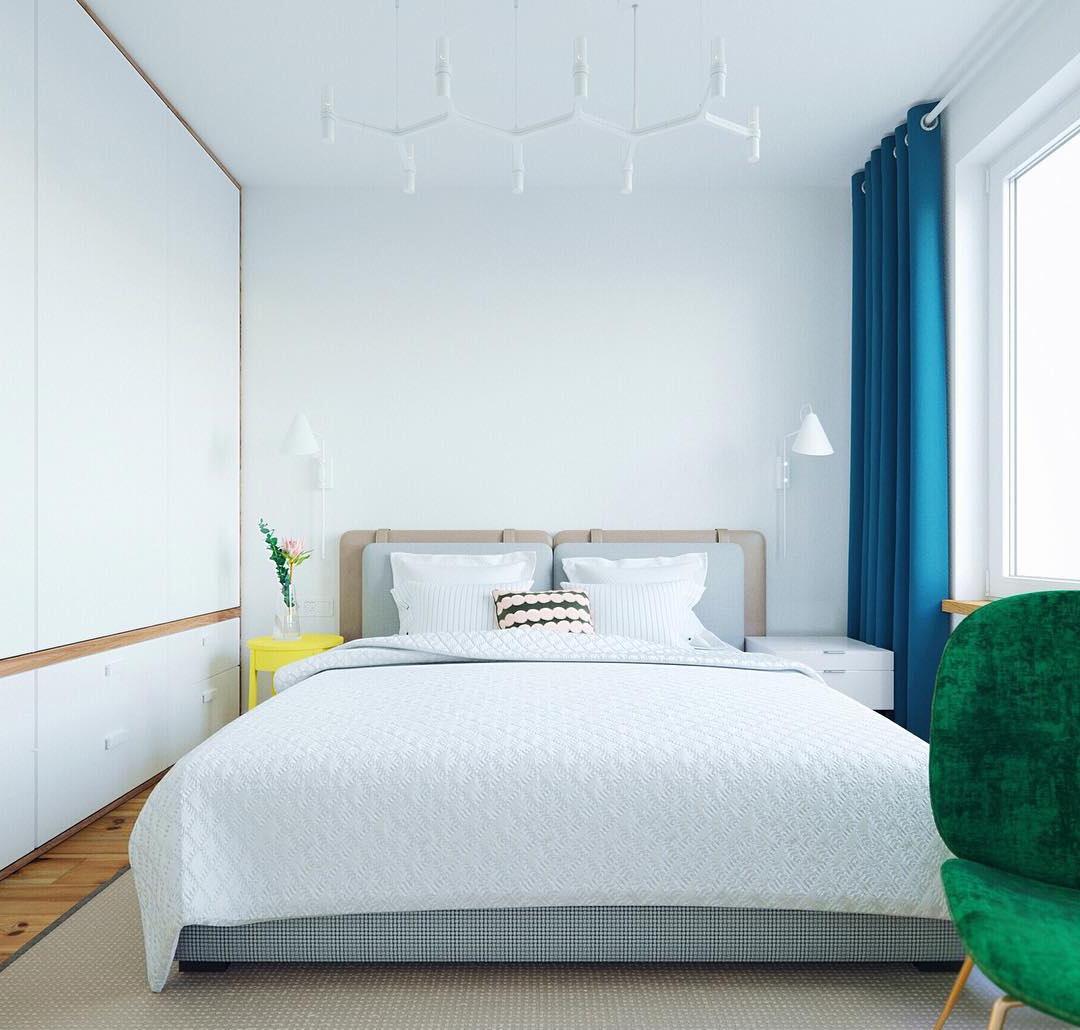 橙色温馨三口之家室内设计-26