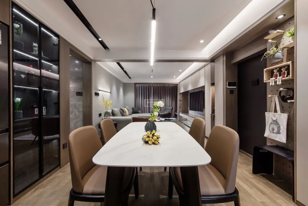 都铎城邦 93㎡现代简约风设计丨紫苹果装饰集团-31