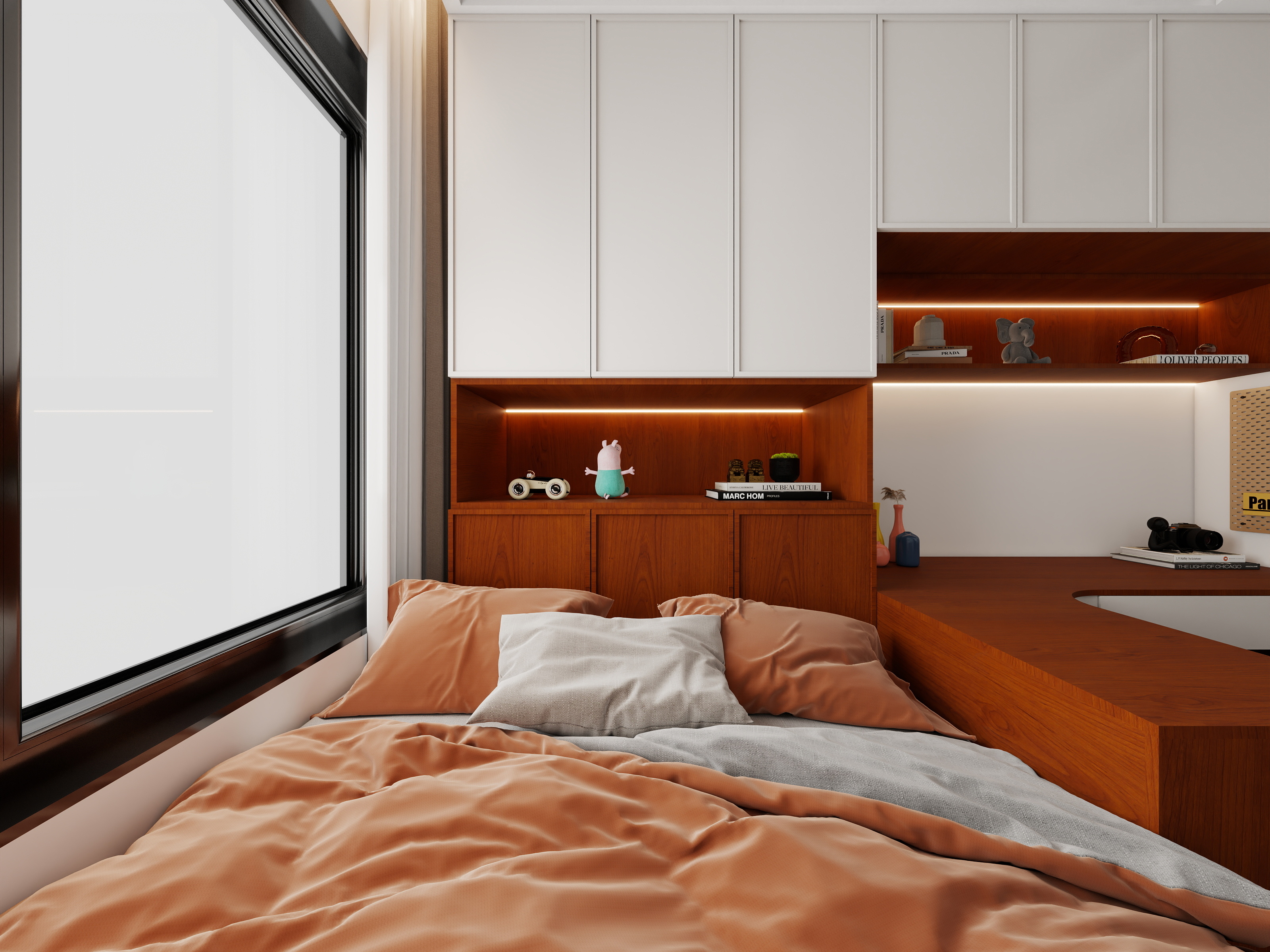 四川成都金域华府（100平方中古风三居室）-47