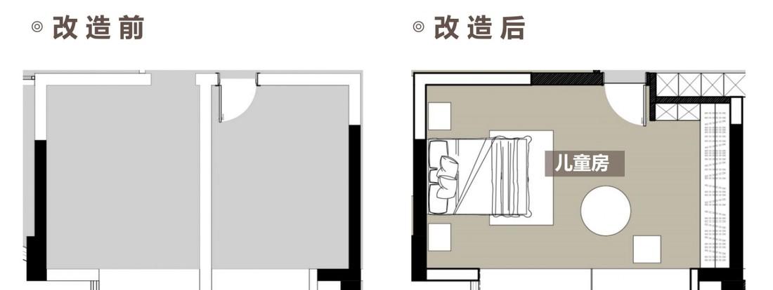 拾光悠然设计丨 170㎡大平层 4 房改 2 房，当代人的断舍离-33