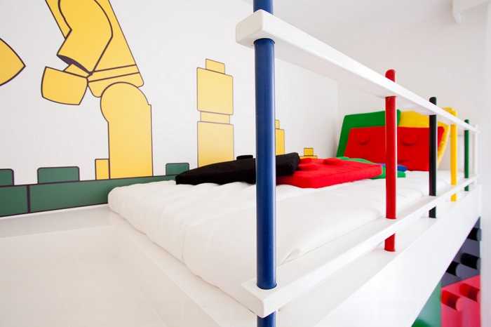 乐高主题儿童房设计 | 彩色立方的魅力-13
